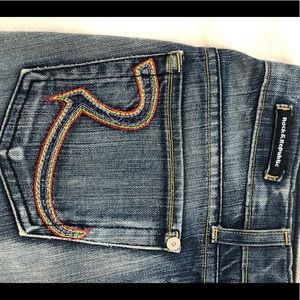 ROCK & REPUBLIC DARK WASH JEANS